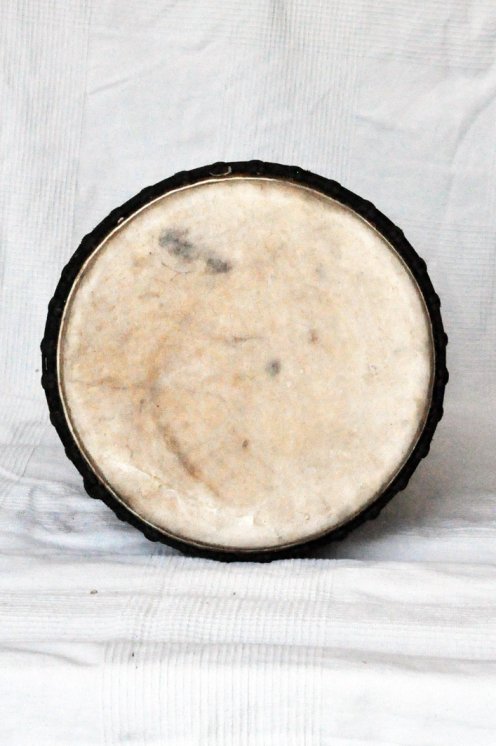 Djembé de Guinée avec peau de veau - Djembé haut de gamme peau de boeuf, peau de taureau, peau de vache