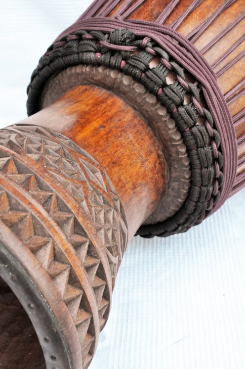 Djembé de Guinée en linké - Djembe haut de gamme
