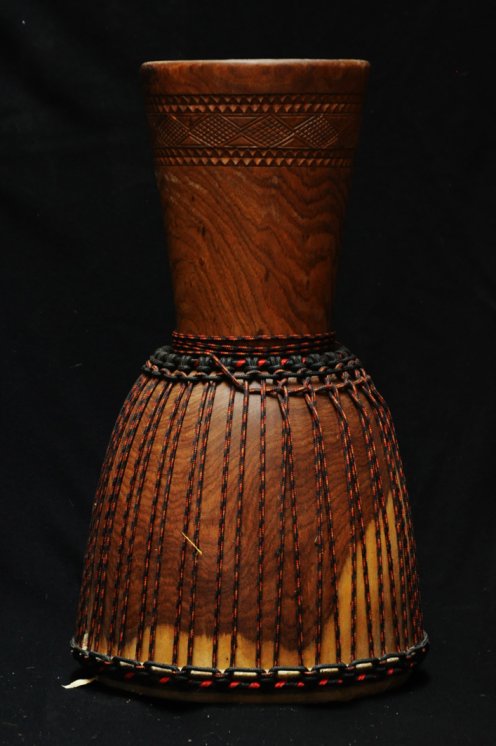 Fût de djembé Mali Top en guéni en vente (grand) : acheter un djembe malien en goni (vène) à monter (grand)