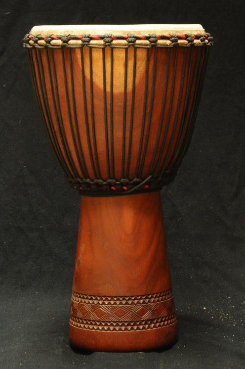 Djembé Mali Top en diala (grand) en vente : acheter un djembe malien en djala (acajou) (grand)