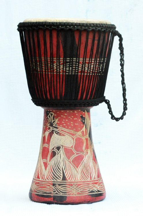 Vente de djembé pas cher - Grand djembé du Ghana