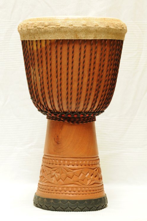 Grand djembé Mali Guinée Top en dougoura : djembe guinéen en dugura (dimb)