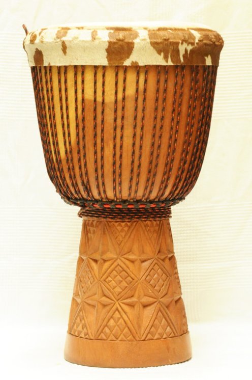 Grand djembé Guinée Top dugura : acheter djembe guinéen (dougoura, dimb)