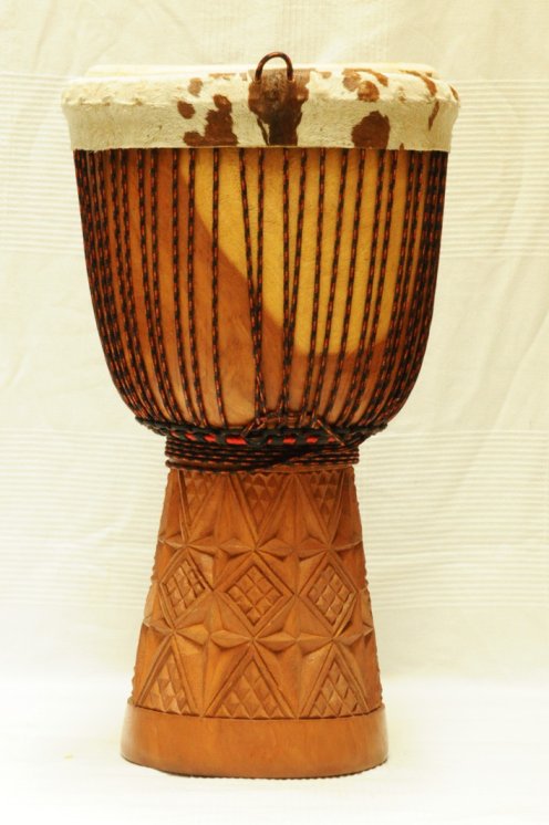 Grand djembé Guinée Top dugura : acheter djembe guinéen (dougoura, dimb)
