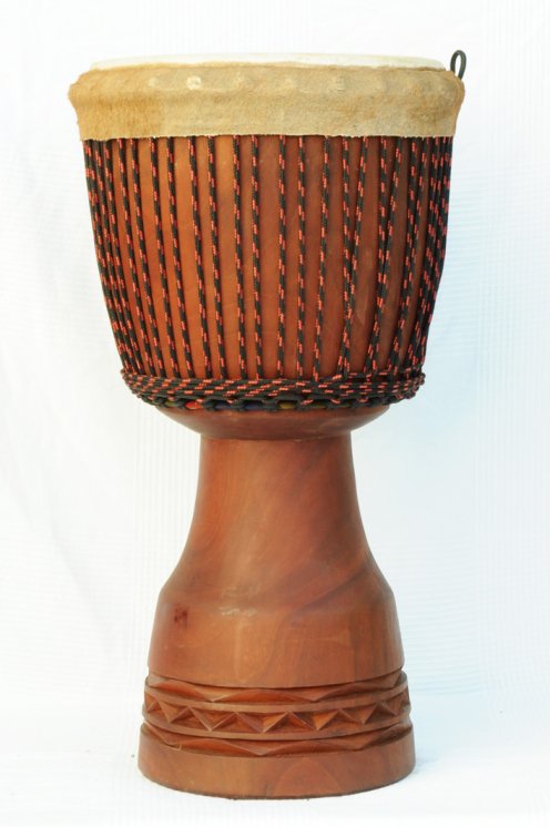 Grand djembé Guinée Top diala : acheter djembe guinéen (djala, acajou)