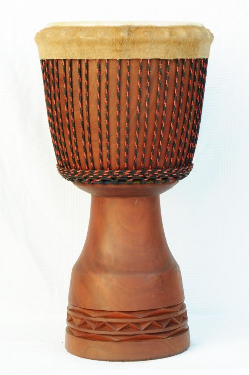 Grand djembé Guinée Top diala : acheter djembe guinéen (djala, acajou)