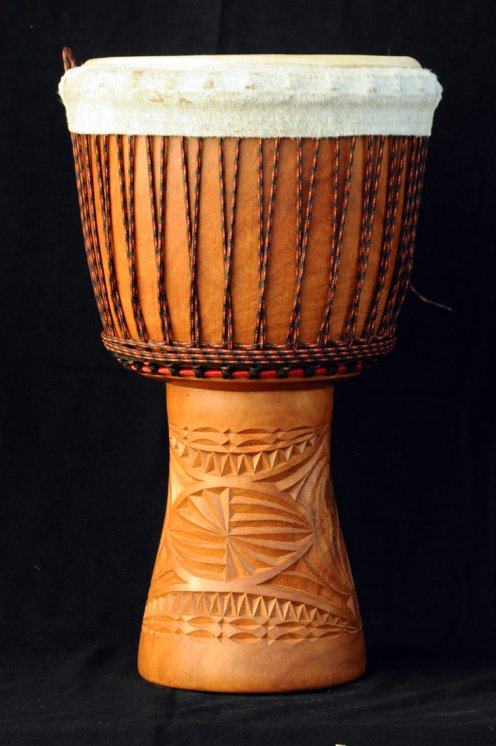 Djembé Guinée en linké (grand) en vente : acheter un djembe guinéen en lingué (grand)