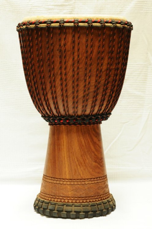 Grand djembé Mali Top en guéni : djembe malien en goni (vène)