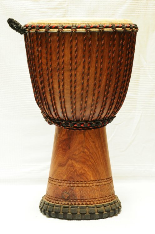 Grand djembé Mali Top en guéni : djembe malien en goni (vène)