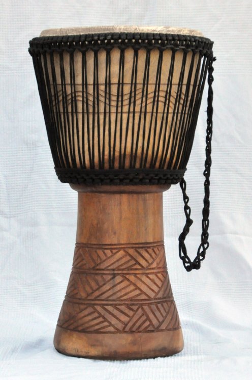 Vente de djembé pas cher - Grand djembé du Ghana