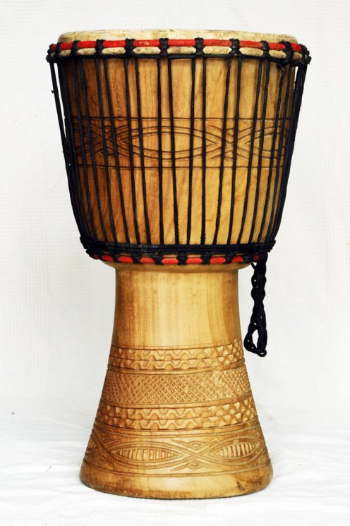 Vente de djembé pas cher - Grand djembé du Ghana