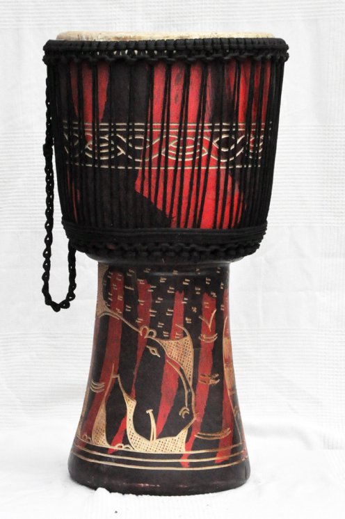 Vente de djembé pas cher - Grand djembé du Ghana