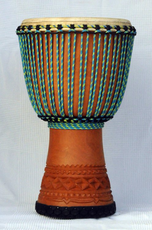 Djembe du Mali Prestige - Grand djembé haut de gamme en linké