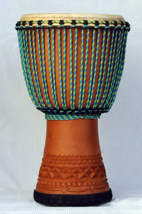 Djembe du Mali Prestige - Grand djembé haut de gamme en linké