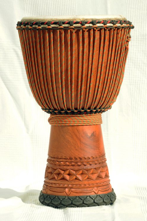 Djembe du Mali Prestige - Grand djembé haut de gamme en linké