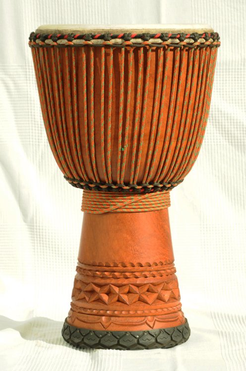 Djembe du Mali Prestige - Grand djembé haut de gamme en linké