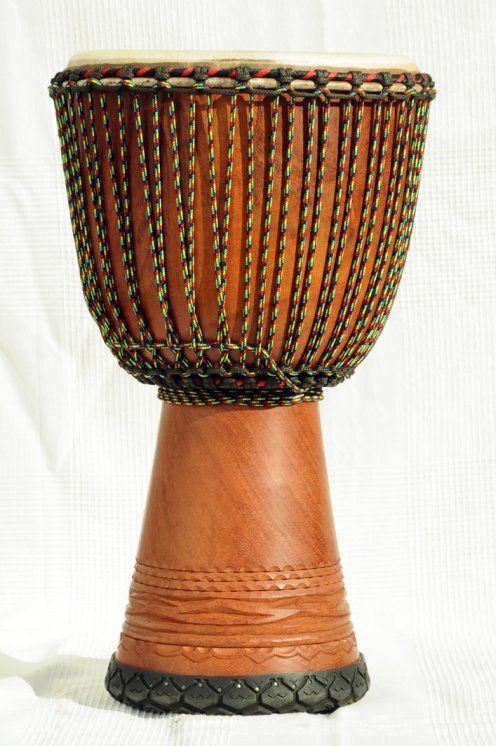 Djembe du Mali Prestige - Grand djembé haut de gamme en linké