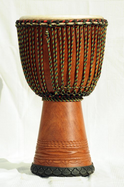 Djembe du Mali Prestige - Grand djembé haut de gamme en linké