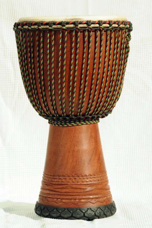 Djembe du Mali Prestige - Grand djembé haut de gamme en linké