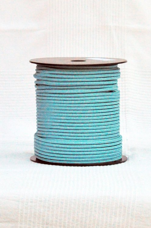Drisse djembé Ø5 mm bleu pastel - Corde pour djembe tambour