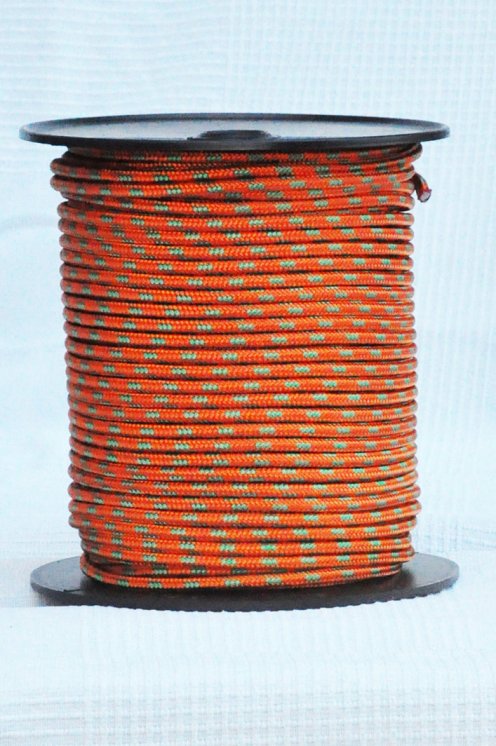 Drisse djembé Ø6 mm cuivre / verte - Corde pour djembe tambour
