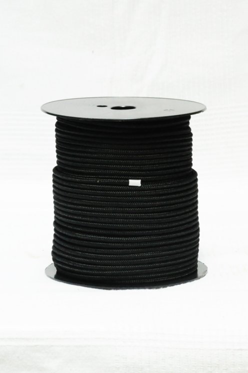 Bobine de drisse Ø4 mm noire pour tambour djembé