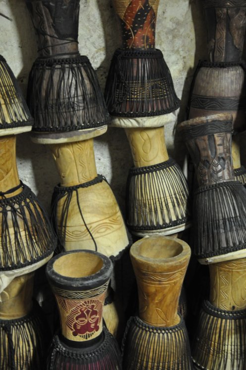 Vente en gros djembé pas cher - Fût de djembé solo du Ghana