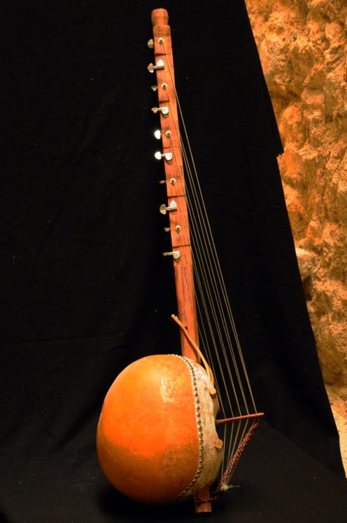 Kamélé n'goni (10 cordes) en vente : acheter un kamélé ngoni (koni, nkoni) (10 cordes)