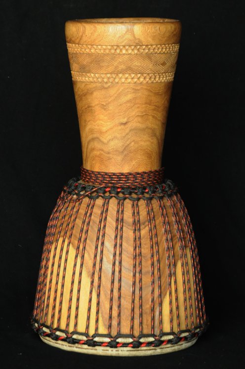 Fût de djembé Mali Top en guéni en vente (grand) : acheter un djembe malien en goni (vène) à monter (grand)