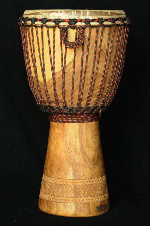 Fût de djembé Mali Top en guéni en vente (grand) : acheter un djembe malien en goni (vène) à monter (grand)