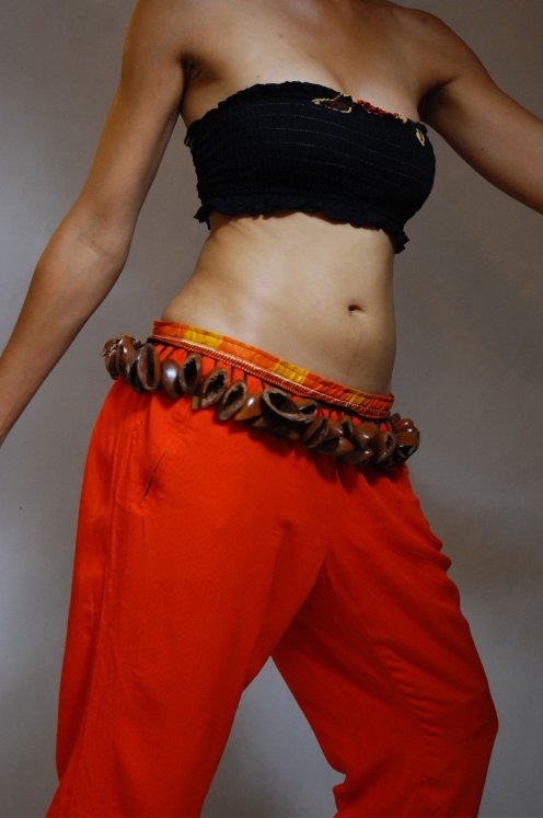 Ceinture de danse africaine - Petite ceinture de danse juju du Nigéria