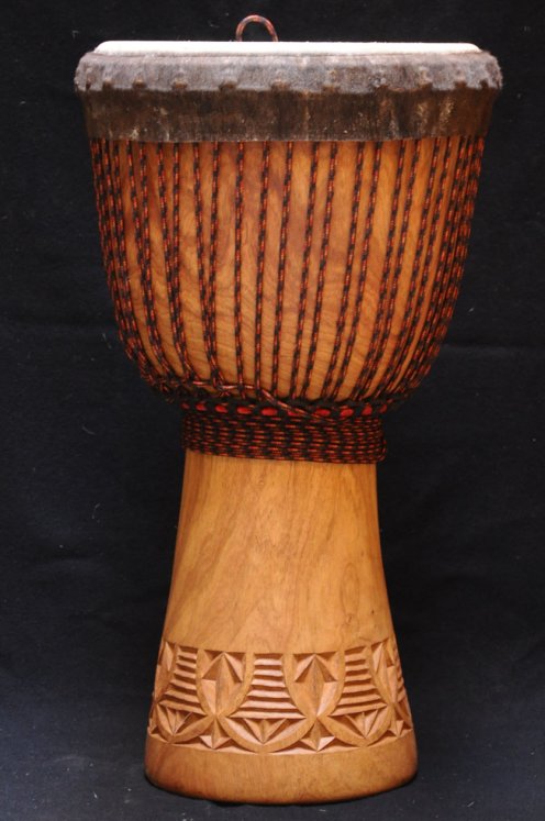 Djembé Guinée en guéni (grand) en vente : acheter un djembe guinéen en goni (vène) (grand)