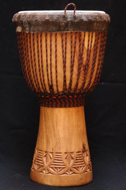 Djembé Guinée en guéni (grand) en vente : acheter un djembe guinéen en goni (vène) (grand)