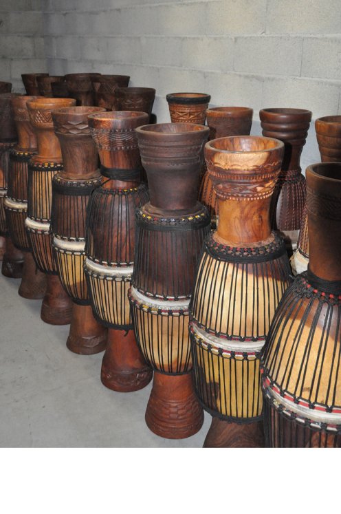Vente en gros djembé malien - Grand djembé du Mali