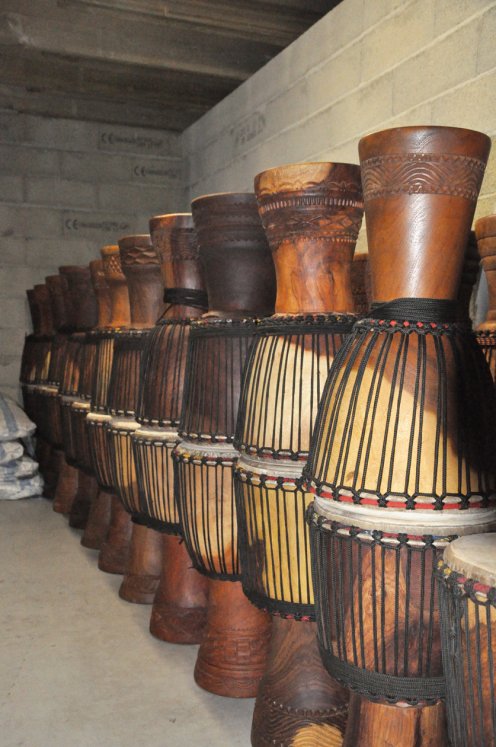 Vente en gros djembé malien - Grand djembé du Mali