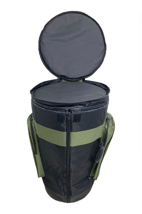 Housse de djembé professionnelle Percussion Africaine Premium Kaki XXL