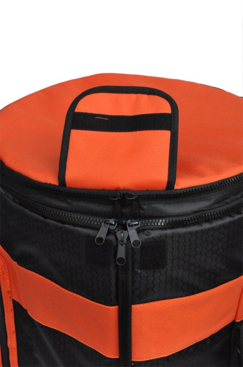 Housse de djembé professionnelle Percussion Africaine Premium Orange XL