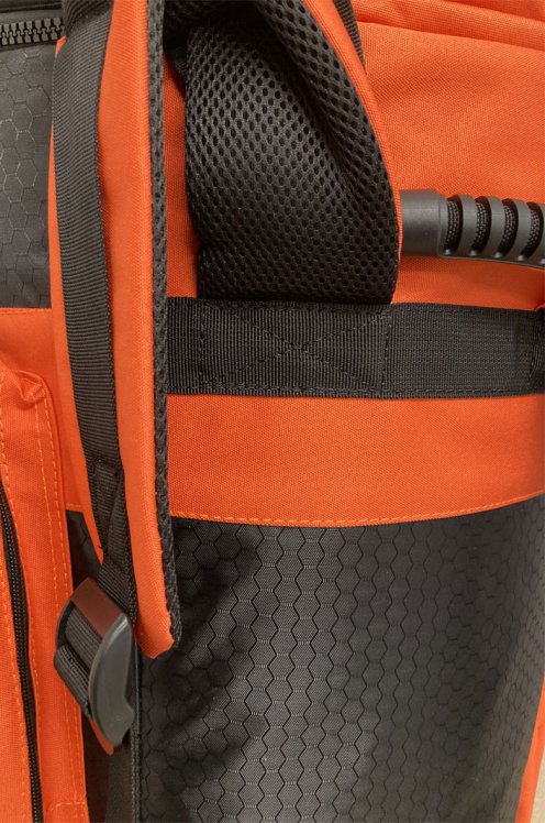 Housse de djembé professionnelle Percussion Africaine Premium Orange XL