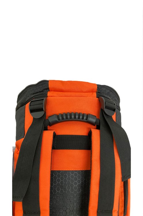 Housse de djembé professionnelle Percussion Africaine Premium Orange XXL