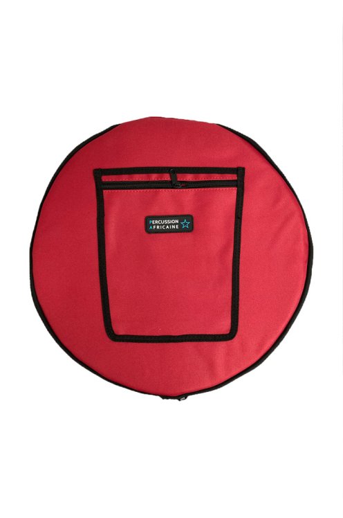 Housse djembé Percussion Africaine L Rouge