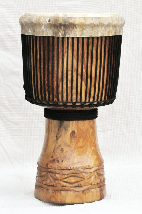 Djembé de Guinée en guéni (bois de balafon) - Djembe qualité supérieure