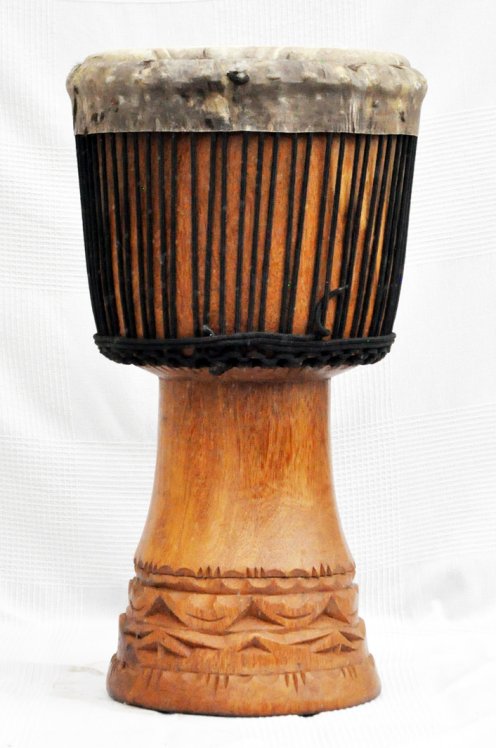 Djembé de Guinée en dugura (dimb) - Djembe qualité supérieure