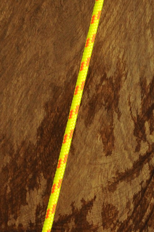 Drisse djembé Ø5 mm jaune fluo / orange - Corde pour djembe tambour