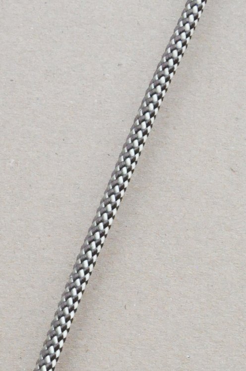 Drisse djembé Ø5 mm (damier, marron / sable, 100 m) - Corde pour djembe tambour
