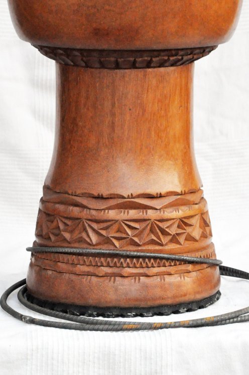 Fût de djembé de Guinée en linké - Djembe haut de gamme