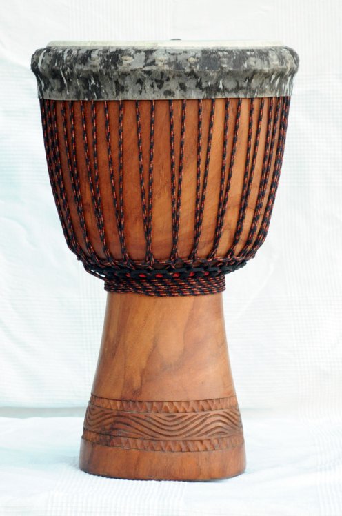 Djembe du Mali Prestige - Grand djembé haut de gamme en linké