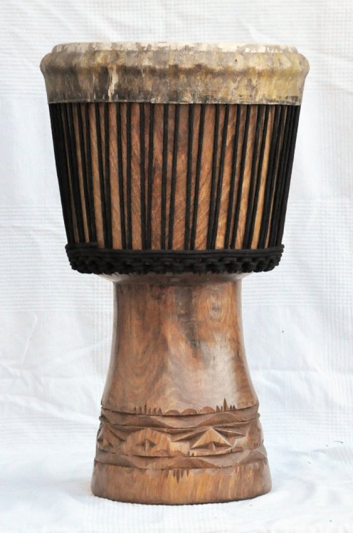 Djembé de Guinée en guéni (bois de balafon) - Djembe qualité supérieure