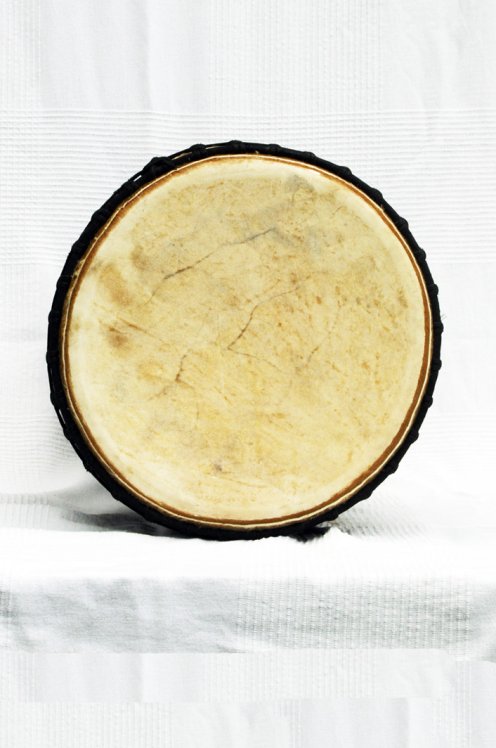 Djembé de Guinée avec peau de veau - Djembé haut de gamme peau de boeuf, peau de taureau, peau de vache
