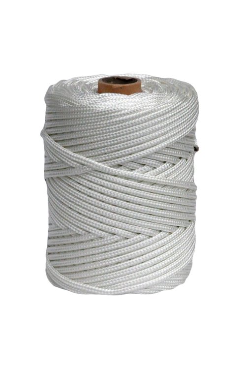 Corde tressée djembé Ø5 mm blanche - Corde pour djembe tambour