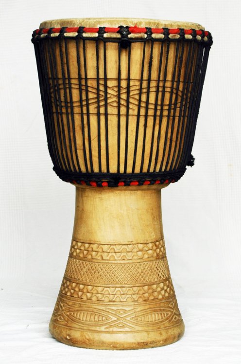 Vente de djembé pas cher - Grand djembé du Ghana